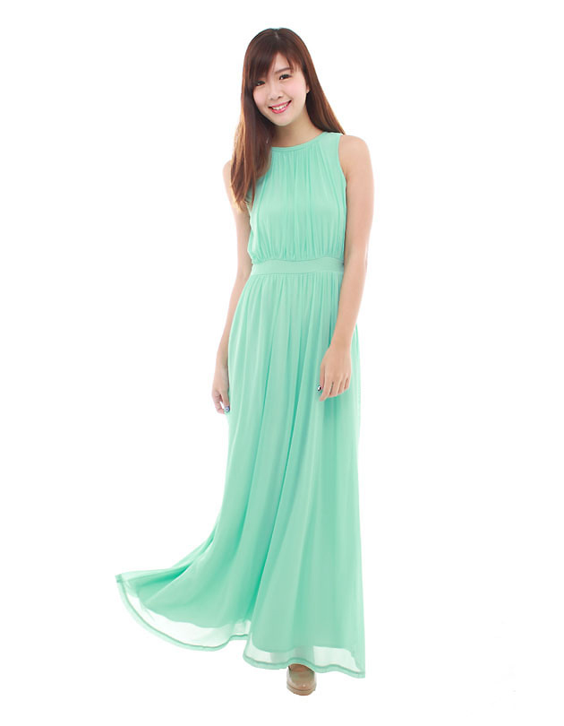 Paris Maxi Dress in Tiffany